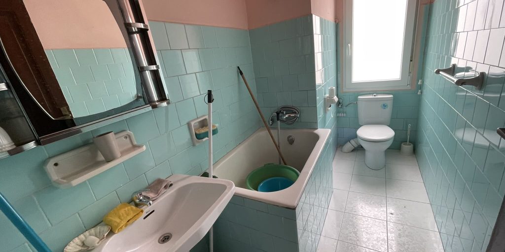 baño sin reformar